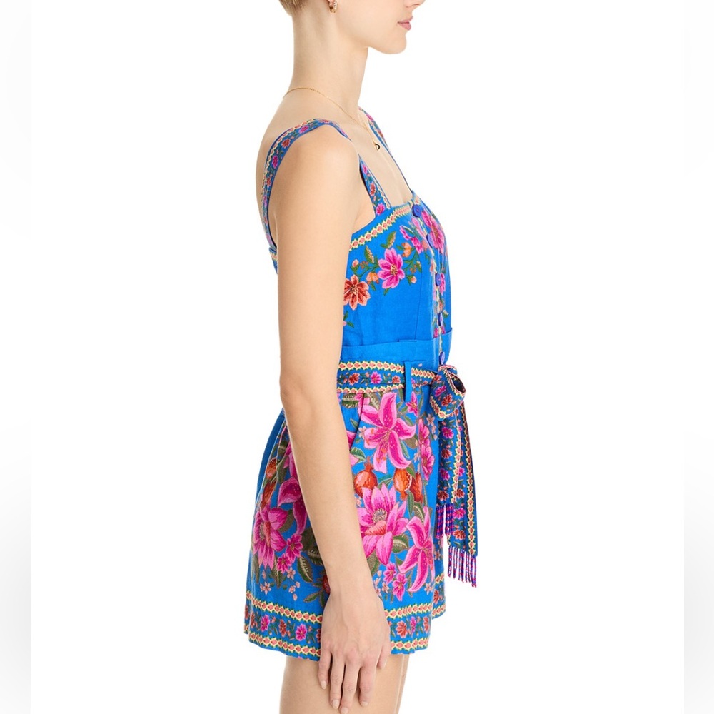 FARM Rio Summer Fruit Scarf Romper - Picture 5 of 8